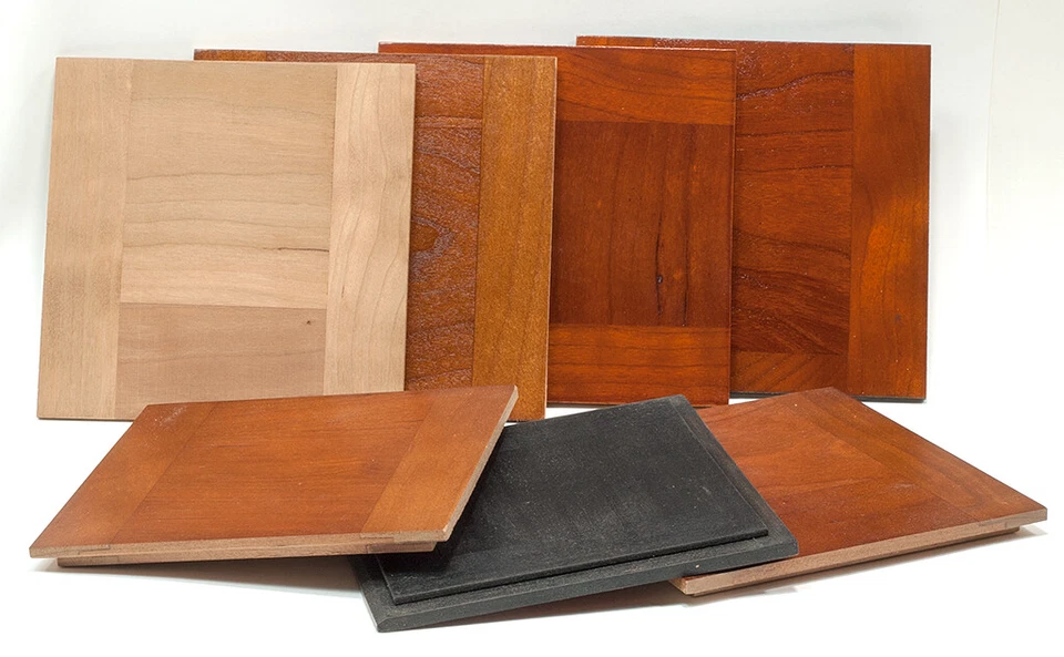 1 Wooden Lens Board  4.5x4.5"SC for Deardorff, Solid CHERRY #0 #1 #3 & undrilled - Image 1 of 1