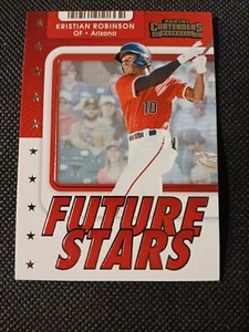 2021 KRISTIAN ROBINSON PANINI CONTENDERS BASEBALL ROOKIE CARD RC #FS-KR D-BACKS  - Bild 1 von 2