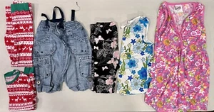 Wholesale Bulk Lot Of 6 Pcs Girls Pajamas Dress Pants Shorts Size 7 Mixed Pieces - Picture 1 of 1