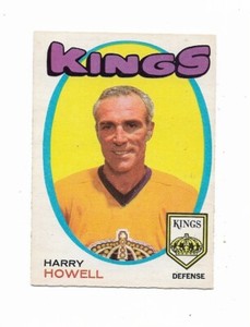 1971-72 OPC:#153 Harry Howell,Kings