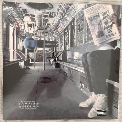 Vampire Weekend - Only God Was Above Us Vinyl LP Silver Spotify Fans First - New - Image 1 of 4