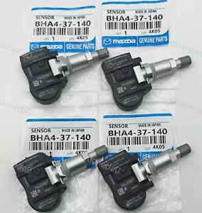 4X OEM TIRE PRESSURE SENSOR TPMS GN3A-37140 For Mazda 2 3 5 6 CX7 CX9 RX8 Miata - Picture 1 of 5
