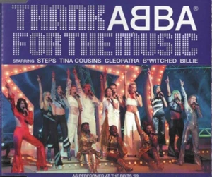 ABBA 1999 CD single THANKS ABBA FOR THE MUSIC Tina Cousins Billie STEPS 3-trax - Picture 1 of 5