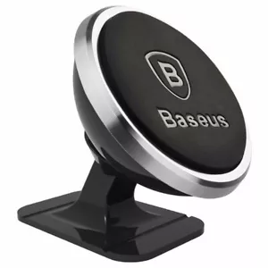 Baseus 360° Magnetic Smart Phone Holder Car Dashboard Universal Mount Bracket UK - Picture 1 of 4