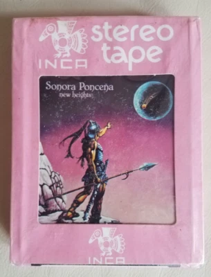 Sonora Poncena New Heights 8 Track Tape Inca Records JMIS 1074 1980 salsa SEALED - Image 1 of 4