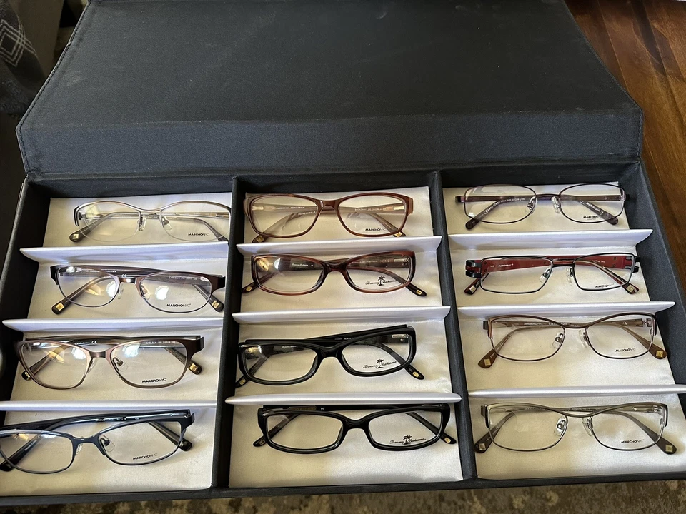 Marchon NYC frames -lot of 9 and 3-Tommy Bahama f - Image 1 of 1