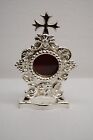 NICE 4" SILVER RELIQUARY FOR YOUR RELIC #6S (CHURCH, Tabernacle,  CHALICE CO.)
