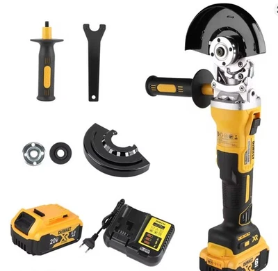 Amoladora de cabeza plana Dewalt DCG405FN 20V MAX M10 125mm - Batería y cargador de herramienta Foto 1 de 2