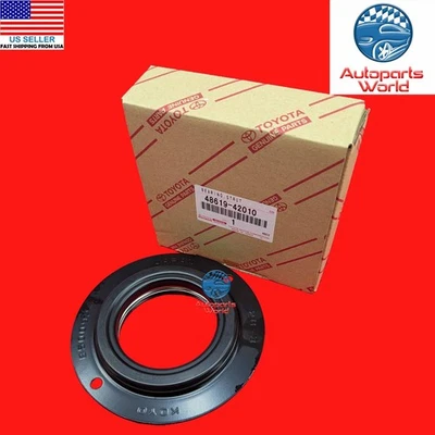 COJINETE DE MONTAJE DE PUNTAL SUPERIOR DELANTERO ORIGINAL OEM TOYOTA RAV4 HIGHLANDER 48619-42010 Foto 1 de 4