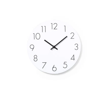 Orologio da Parete in Legno MDF | Quadrante Bianco – Stile Moderno, Decorazione - Immagine 1 di 4