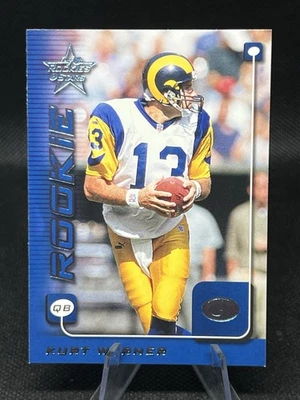 1999 Leaf Rookies & Stars Rookie Kurt Warner #288 RC HOF - LA RAMS - Image 1 of 2