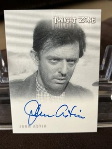 John Astin 2009 Rittenhouse Twilight Zone Complete 50th Autograph Card A141 Rare - Picture 1 of 4