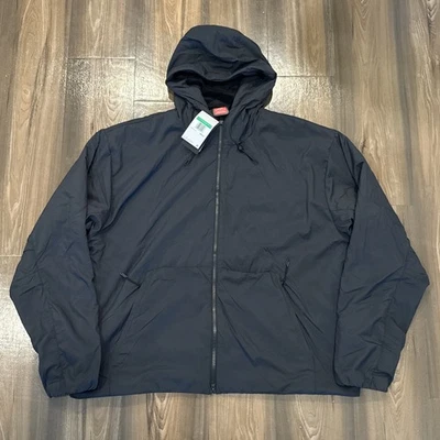 NUEVO $250 NIKE TECH CHAQUETA TÉRMICA CON CAPUCHA CREMALLERA COMPLETA NEGRA HJ2932-010 TALLA XL-ALTA Foto 1 de 4