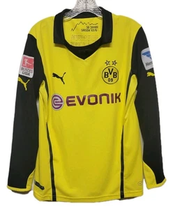 Dortmund Heimtrikot 2013/14 #9 Lewandowski Gr. S Puma Langarm Fußball selten - Bild 1 von 22