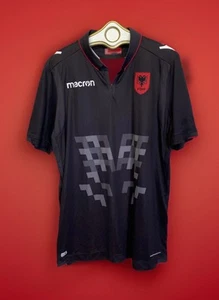Albania Football Shirt Macron Soccer Jersey Sz 3XL - Picture 1 of 15