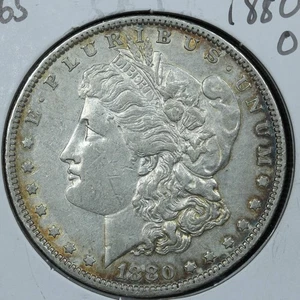 Dólar de plata O Morgan 1880 - Nueva Orleans - Imagen 1 de 2