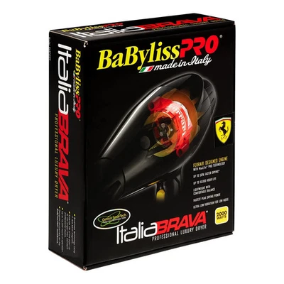 ¡NUEVO Y PRECINTADO! Secador de pelo profesional BaByliss PRO Italia Brava 2000W BABFB1BK Foto 1 de 3