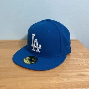 Los Angeles Dodgers New Era 59Fifty Cap Hat Mens 7 1/2 - Picture 1 of 11
