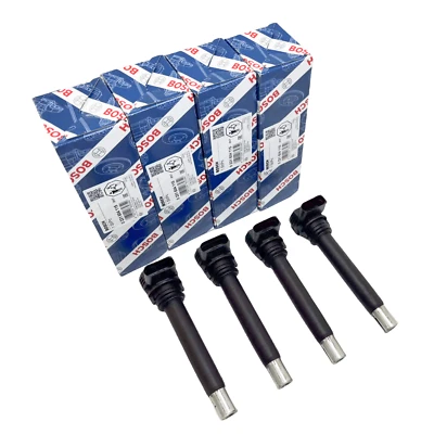 4X Bobinas de encendido bujía originales para Audi A4 A5 Q5 TT VW Beetle 06F905115F Foto 1 de 4