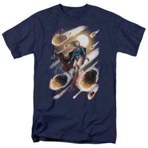 Supergirl Supergirl #1 T Shirt Mens Licensed Kara Zor-el DC Comics Tee Navy - Picture 1 of 2