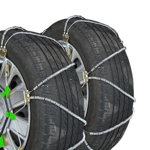 Titan Diagonal Cable Tire Chains On Road Snow/Ice 9.82mm 235/60-17 - Picture 1 of 2