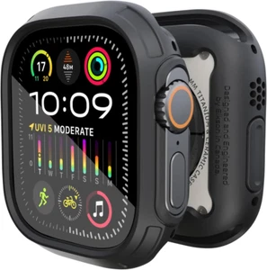 Made for Apple Watch Ultra 2 1 Bumper Case Screen Protector Kit 49Mm Quattro Max - Picture 1 of 8