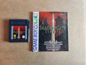 Shadowgate Classic Game Cartridge For Gameboy & Gameboy Color DMG-ASWP-EUR - Picture 1 of 5