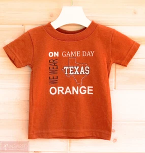 Texas Longhorns Game Day Infant T-Shirt by Future Tailgater Size 6 Months - Picture 1 of 1