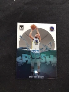 2019 Panini Optic STEPHEN CURRY #4 Splash Holo Silver Warriors Card - Picture 1 of 10