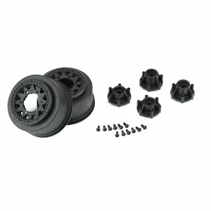 NEW Pro-Line Raid 2.2"/3.0" Black 6x30 SC Wheels F/R (2) - Picture 1 of 3