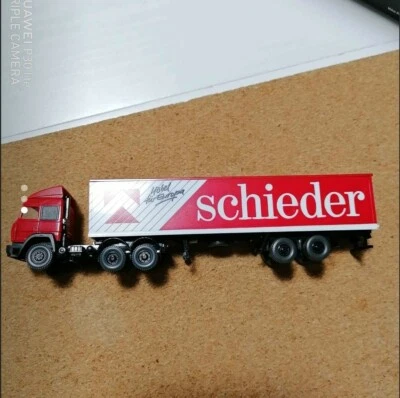  IVECO TurboStar  wiking 1:87  Autoarticolato motrice e semi rimorchio. - Immagine 1 di 4