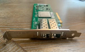 QLOGIC SANBlade 8GB PCI-E Dual Port Fibre Channel Host Bus Adapter QLE2562-E - Picture 1 of 3