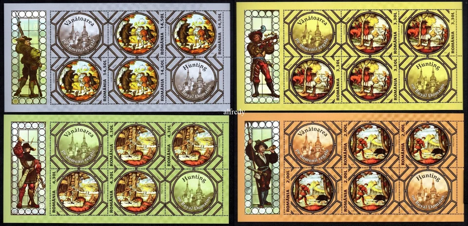 RUMANÍA 2015 Caza, Fauna, Animales, Animales, MNH Foto 1 de 1
