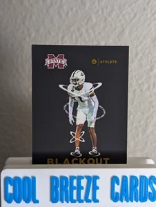 2023 ONIT Athlete Marcus Banks Gold Blackout Mississippi State Bulldogs - Picture 1 of 3