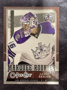 2008-09 O Pee Chee Marquee Rookies 527 Danny Taylor Los Angeles Kings 
