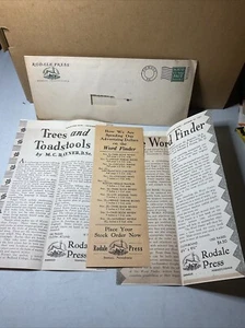 Sobre y folletos de prensa Rodale 1947 Emaús Pennsylvania B12 - Imagen 1 de 7