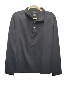 Van Heusen Men's Never Tuck Classic Fit Sz Small Grey Cotton Blend - Picture 1 of 8