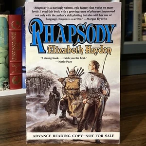 *ARC / Uncorrected Proof* Rhapsody - Elizabeth Haydon (Tor, 1999) - Picture 1 of 6