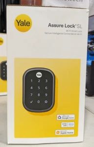 Yale- Assure Lock - Smart Lock - Keypad W/ Bluetooth- Black Suede - New Open Box - Picture 1 of 9