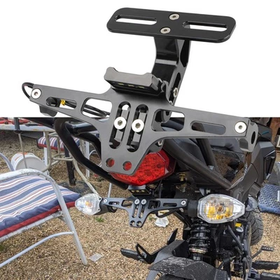 Soporte CNC para placa de matrícula trasera eliminador de guardabarros para motocicleta Boom Vader 125 Foto 1 de 4
