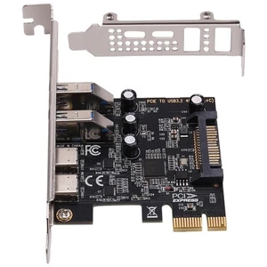 Carte D'Extension PCI 4 Ports (Type-C+A) Carte D'Extension USB 3.2 Hub Haut1768 - Photo 1/7