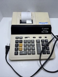 Canon MP-21D Calculator Adding Machine Working Vintage Tested Working w/paper - Picture 1 of 22