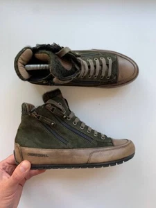 CANDICE COOPER MID S women shoes high top sneakers leather made in Italy size37 - Picture 1 of 8