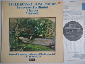 DORATI CONDUCTS TCHAIKOVSKY TONE POEMS NSO DECCA SXL 6627 - Picture 1 of 4