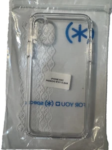 Speck Presidio Stay Clear Case for Apple iPhone X/Xs - Clear - Picture 1 of 3