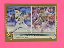 2022 Topps Update Adam Oller/Zach Jackson Rookie Combo 854/2022 Gold #US254 OAK 