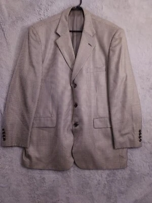 Blazer Stafford Para Hombres 44R Mezcla de Lana de Seda Pata de Gallo Abrigo Deportivo Preppy Informal 44 Foto 1 de 4