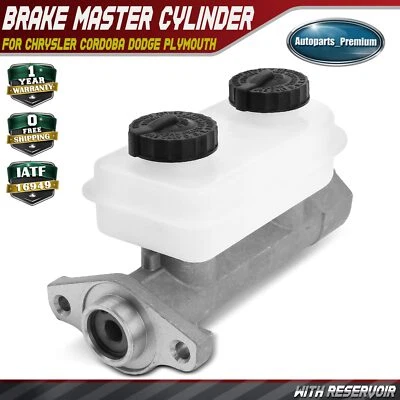 Brake Master Cylinder w/ Reservoir for Chrysler Cordoba Dodge Diplomat Plymouth - Image 1 of 4