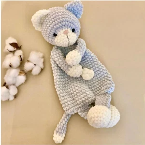 CROCHET PATTERN COPY cute cat lovey toy amigurumi super chunky #98 - Picture 1 of 5