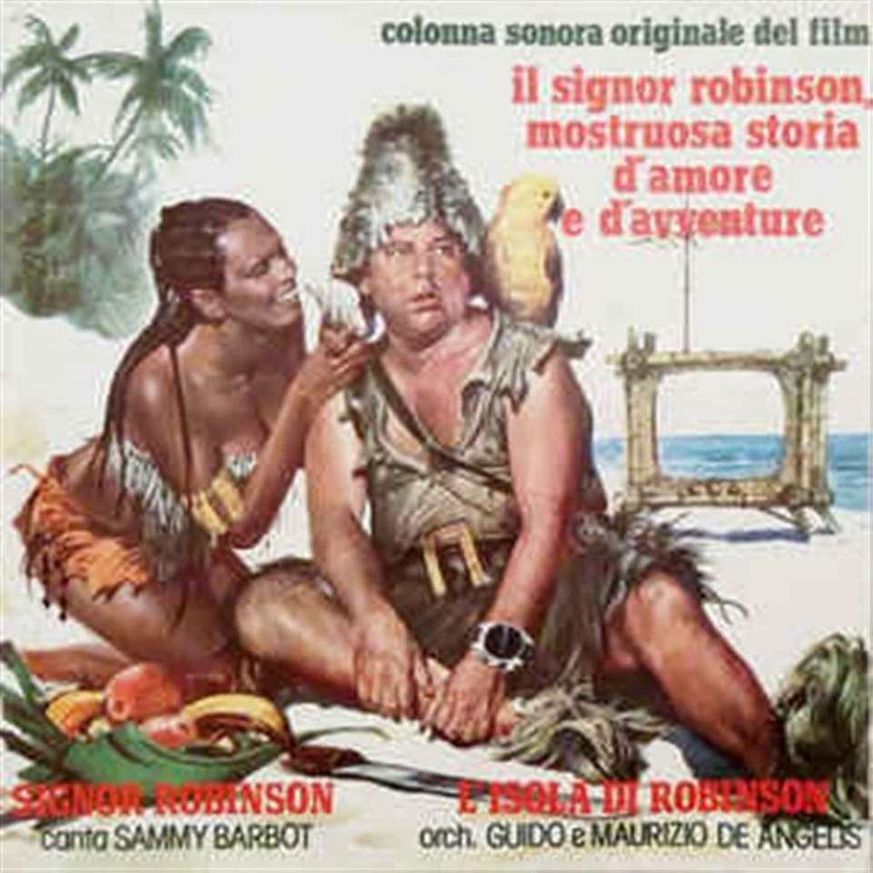 Signor Robinson Mostruosa Storia D Amore - De Angelis Guido & (Vinile)